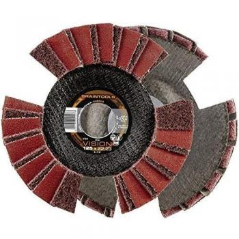 125mm Non-Woven Lamellar Grinding Disc by Rhodius for Stainless Steel