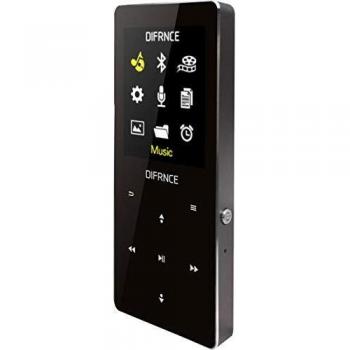 MP1819BT Difrnce – tragbarer 8‑GB‑Bluetooth‑MP3/MP4‑Wiedergabe (Schwarz)