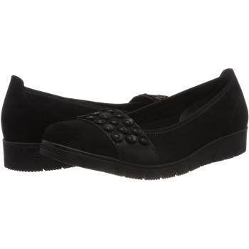 Gabor Damen Ballerinas, Schwarz (Uni) 10, 40 EU
