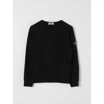 Pull Noir STONE ISLAND JUNIOR pour Enfant 8 ans