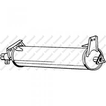 BOSAL 233-497 Tubo de escape central