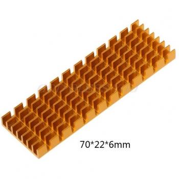 Cooler de alta eficiencia para M.2 NVMe 2280
