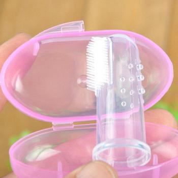 Soft Silicone Baby Toothbrush