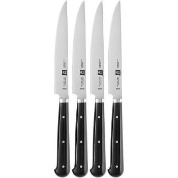 Zwilling Steakmesser-Set 4-Tlg. Schwarz 1003027