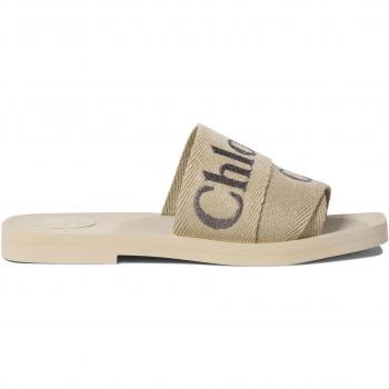 Mules Woody à Brides Chloé Beige