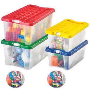 CAJA MULTIUSO POLIPROPILENO FORMATO 9,2 LITROS 371X226X160 MM. GRANDE FAIBO 883