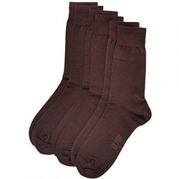 ELBEO Calcetines de Algodón para Hombre, 3er Pack, 905597