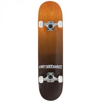 Skateboard complet ENUFF Fade – couleur orange, taille 7,75” x 31”, adulte mixte