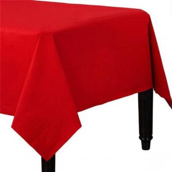 Red 90 cm Caroline Square Table Cover