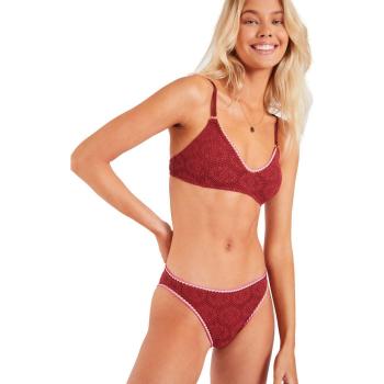 Bikini pezzo sotto Banana Moon Breeda Crochet Burgundy XL
