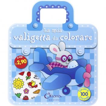 La mia valigetta da colorare. Con adesivi
