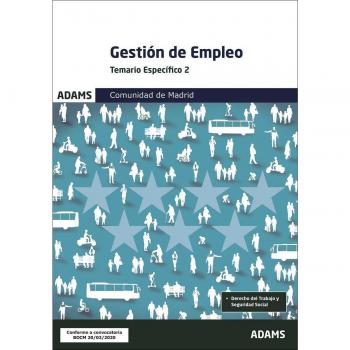 Temario específico 2 gestión de empleo de la comunidad de madrid (Tapa blanda).