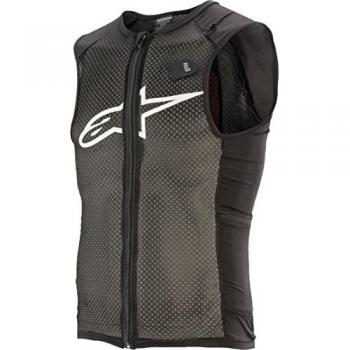 Chaleco Protector Unisex Alpinestars Paragon Plus Negro-Blanco (L)