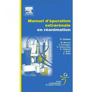 Manuel d'épuration extrarénale en réanimation