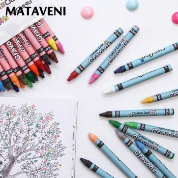 Safe Drawing Crayon Set 8/12 Colors Non-toxic