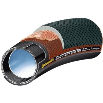 CONTINENTAL Tubular cubierta negro SPRINTER GATORSKIN 25