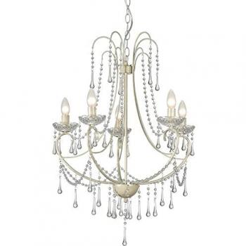 Marfil Glamour 5 Luz Candelabro Multibrasero