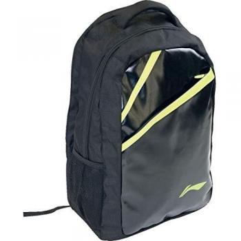 Li‑Ning Pro Sports Racket Holder Backpack – Lightweight, Black & Green Edition