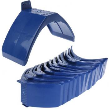 20Pcs Pet Bird Rest Stand Blue Frame
