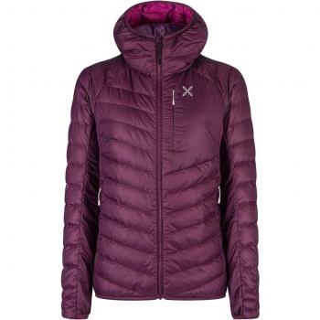 Moonlit Violet Comfort Duvet Coat – Female, Size Small
