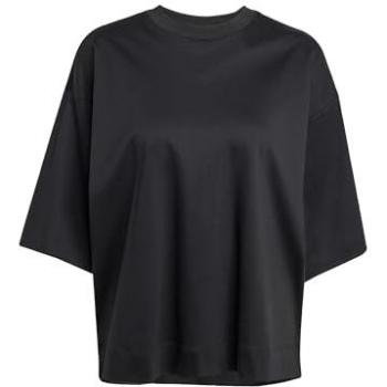 Oversized Soft Lux T-Shirt Adidas – Schwarz, mit weichem Tragekomfort