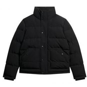 Everest Short Puffer – Superdry Herren – Dunkelschwarz – M