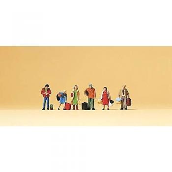324-79017 Wartende Reisende Preiser Figuren, Spur N