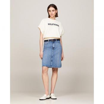Tommy Hilfiger Damenrock Jeans Dunkelblau Größe 40