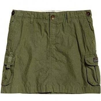 Gonna Verde Superdry Combat Donna