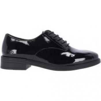 Chika10 Mujer Charol Negro Blossom 18
