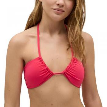 Bikini Fucsia Anudado al Cuello, Copa B Elegante