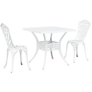 Set de Table Bistro en Alu blanc