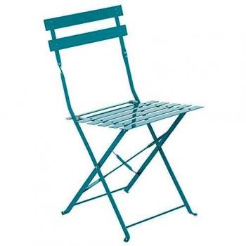 Hespéride Le Depot BAILLEUL – Chaise Bistro Lagon Bleu Camargue