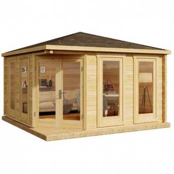 Abri Maja Iso 18 m², Structure Pentagonale