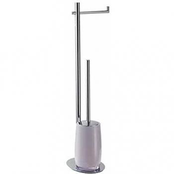 Organizador de baño Cromo/Blanco Manillons Torrent