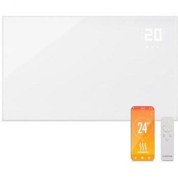 Klarstein Smart Infrarotheizung 600W mit App-Steuerung, 110x65cm, Wandmontage