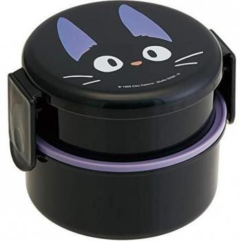 Kiki's Delivery Service Studio Ghibli Round 500ml Bento with Fork – 2 Levels (Japan)