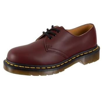UK 3 Cherry Red Dr. Martens 1461 Smooth Leather Lace-Up Boots – Women’s Edition