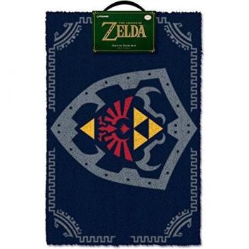 Coir Hylian Shield Rug – Multi‑Colour, 40x60 cm
