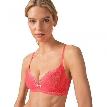 Gossard Women's Superboost Lace Plunge Bra – Pink 30DD