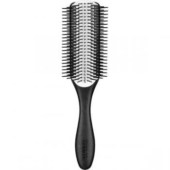 Denman Black Range D4N Paddle Brush, 9-Row