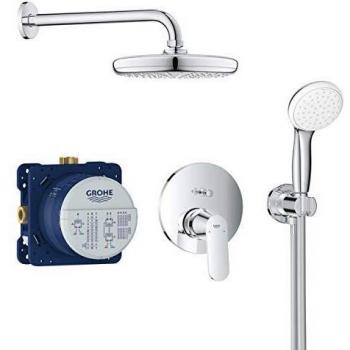 Dušisüsteem Grohe Eurosmart Cosmopolitan Tempesta 210, kroom
