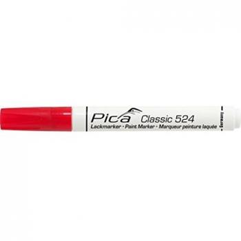 Pica 524/40 Marqueur peinture pointe ronde 2-4 mm rouge