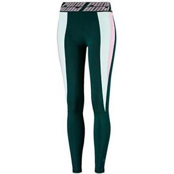 Puma Damen Own It Full Tight Leggings, Ponderosa Pine-Fair Aqua, L