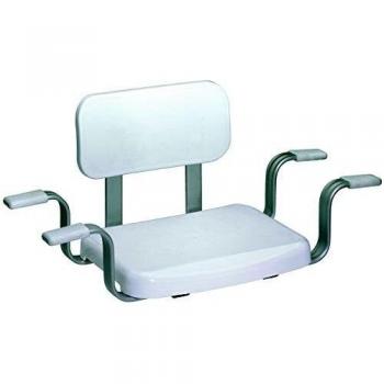 Siège de Baignoire Vitaeasy avec Dossier et Embouts en Caoutchouc