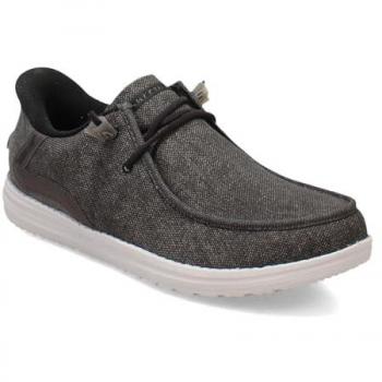 Melson‑Coronado Nero Mocassini Skechers