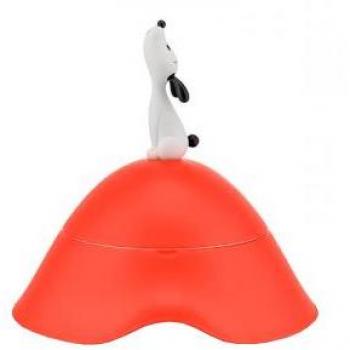 Alessi Lulà Hundenapf rotorange