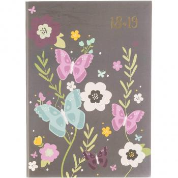 Floral Butterfly Diary by Ryman – A5 Weekly View 2018‑2019