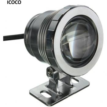 Lampe sous-marine RGB 10W étanche avec télécommande