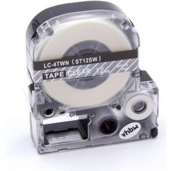 Ruban vhbw 12mm pour étiquettes Epson LW-1000P et LW-600P